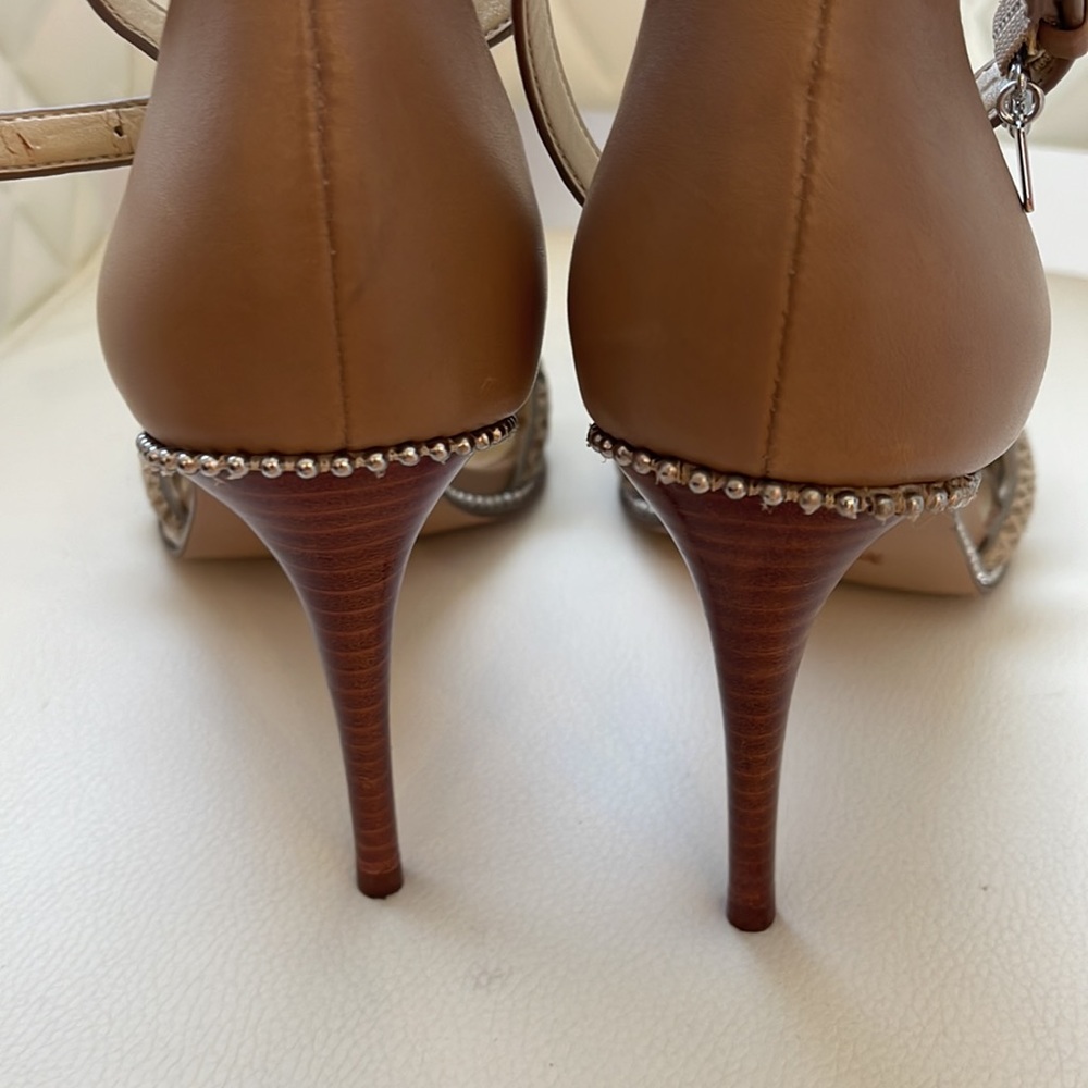 Coach Python Print Heel - image 5